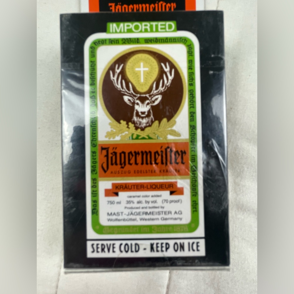 Jagermeister Playing Cards Sealed Deck